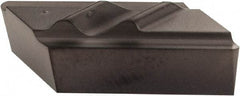 Kennametal - NPL5M05, KCU10 Grade Carbide Profiling Insert - AlTiN Finish, 55° Incl Angle, Parallelogram, 0.4566" Side Length, 1/8" Thick, 0.5mm Corner Radius - USA Tool & Supply