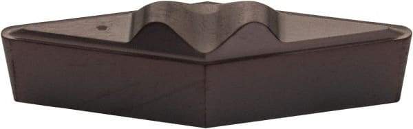 Kennametal - VPGR333, KCU25 Grade Carbide Profiling Insert - AlTiN Finish, 35° Incl Angle, Diamond, 0.6538" Side Length, 3/16" Thick, 3/64" Corner Radius, 3/8" Inscribed Circle - USA Tool & Supply