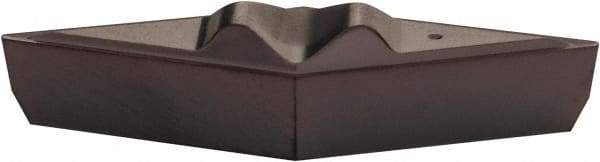 Kennametal - VPGR331, KCU25 Grade Carbide Profiling Insert - AlTiN Finish, 35° Incl Angle, Diamond, 0.6538" Side Length, 3/16" Thick, 1/64" Corner Radius, 3/8" Inscribed Circle - USA Tool & Supply