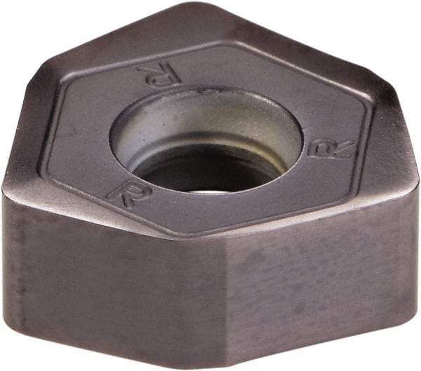 Kennametal - XNGJ43 LD Grade KC522M Carbide Milling Insert - AlTiN Finish, 0.1777" Thick, 12mm Inscribed Circle, 1.6mm Corner Radius - USA Tool & Supply