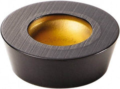 Kennametal - RDPX0702M0 Grade KCPM20 Carbide Milling Insert - TiN/MT/TiCN/Al2O3 Finish, 3/32" Thick, 7mm Inscribed Circle - USA Tool & Supply
