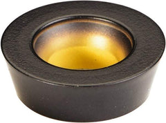 Kennametal - RDPX12T3M0 Grade KCPM20 Carbide Milling Insert - TiN/MT/TiCN/Al2O3 Finish, 5/32" Thick, 12mm Inscribed Circle - USA Tool & Supply