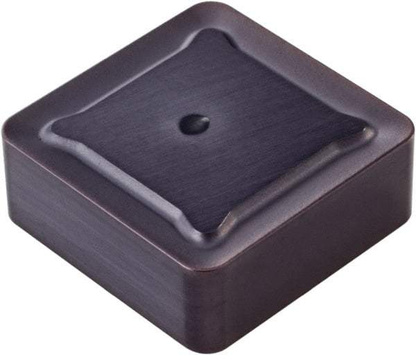 Kennametal - SNXF433 Grade KC524M Carbide Milling Insert - TiAlN Finish, 0.1874" Thick, 1/2" Inscribed Circle, 3/64" Corner Radius - USA Tool & Supply