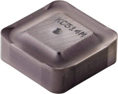 Kennametal - SNXF43 LD Grade KC514M Carbide Milling Insert - TiAlN Finish, 0.1874" Thick, 1/2" Inscribed Circle, 1/16" Corner Radius - USA Tool & Supply