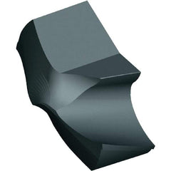 Kennametal - Series KSEM Plus, 33mm Diam Grade KCPM45 140° Replaceable Drill Tip - Carbide, TiAlN Finish, 9 Seat Size - USA Tool & Supply