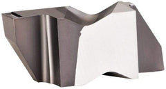 Kennametal - 3M300NG K Grade KCU25, 3mm Cutting Width Carbide Grooving Insert - 3.81mm Max Depth of Cut, Left Hand, 0.19mm Corner Radius, AlTiN Finish - USA Tool & Supply