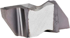 Kennametal - 3M275NG K Grade KCU25, 2.75mm Cutting Width Carbide Grooving Insert - 3.81mm Max Depth of Cut, Left Hand, 0.19mm Corner Radius, AlTiN Finish - USA Tool & Supply