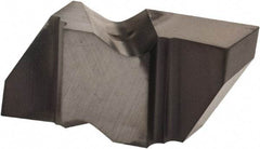 Kennametal - 2125NG Grade KCU10, 3.18mm Cutting Width Carbide Grooving Insert - 2.79mm Max Depth of Cut, Right Hand, 0.19mm Corner Radius, AlTiN Finish - USA Tool & Supply