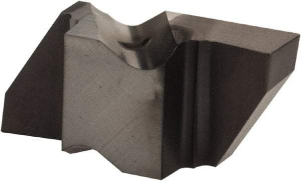Kennametal - 2094NG Grade KCU10, 2.39mm Cutting Width Carbide Grooving Insert - 2.79mm Max Depth of Cut, Right Hand, 0.19mm Corner Radius, AlTiN Finish - USA Tool & Supply