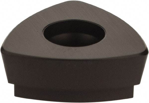 Kennametal - 4125NRD Grade KCU25, 6.35mm Cutting Width Carbide Grooving Insert - 12.7mm Max Depth of Cut, Right Hand, 3.18mm Corner Radius, AlTiN Finish - USA Tool & Supply