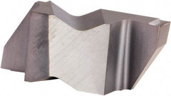 Kennametal - 3M250NG K Grade KCU25, 2.5mm Cutting Width Carbide Grooving Insert - 3.81mm Max Depth of Cut, Right Hand, 0.19mm Corner Radius, AlTiN Finish - USA Tool & Supply