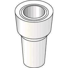 Kennametal - RCGK23, KCU10 Grade Carbide Profiling Insert - AlTiN Finish, 50° Incl Angle, Round, 9.09mm Thick, 1/4" Inscribed Circle - USA Tool & Supply