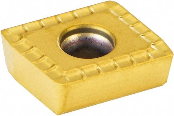 Kennametal - DFC05T312 MD Grade KC7140 Carbide Indexable Drill Insert - TiCN/TiN Finish - USA Tool & Supply