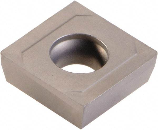 Kennametal - SPHX060204 R21 Grade KM1 Carbide Indexable Drill Insert - Uncoated, Square, 1/4" Inscribed Circle - USA Tool & Supply