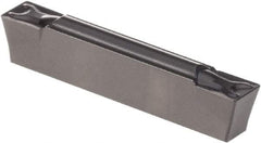 Kennametal - 0305G GMN Grade KCP10, 3.05mm Cutting Width Carbide Grooving Insert - 3.51mm Max Depth of Cut, Neutral, 0.2mm Corner Radius, TiCN/Al2O3 Finish - USA Tool & Supply