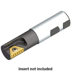 Kennametal - 25mm Cut Diam, 40mm Max Hole Depth, 63/64" Shank Diam, Internal Indexable Thread Mill - Insert Style STN 27.. C, 27mm Insert Size, 1 Insert, Toolholder Style TMS, 98mm OAL - USA Tool & Supply