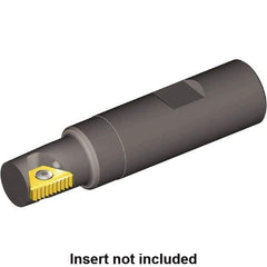 Kennametal - 19mm Cut Diam, 23mm Max Hole Depth, 20mm Shank Diam, Internal/External Indexable Thread Mill - Insert Style STN 16, 16mm Insert Size, 1 Insert, Toolholder Style TMS, 85mm OAL - USA Tool & Supply