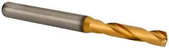 Kennametal - 5mm 140° Spiral Flute Solid Carbide Screw Machine Drill Bit - USA Tool & Supply