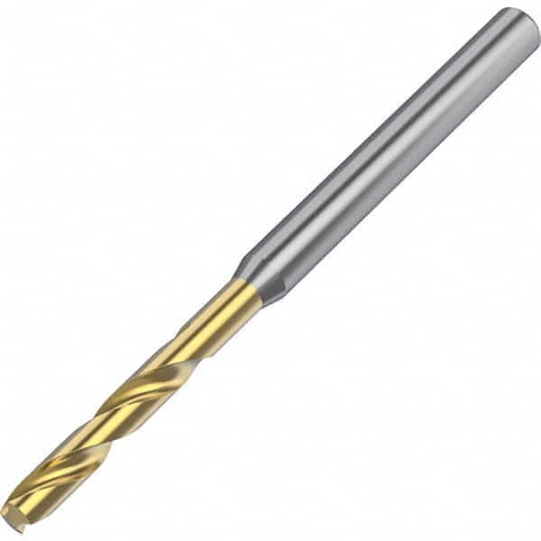 Kennametal - 10.4mm 140° Spiral Flute Solid Carbide Screw Machine Drill Bit - USA Tool & Supply