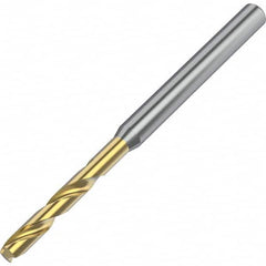 Kennametal - 10.4mm 140° Spiral Flute Solid Carbide Screw Machine Drill Bit - USA Tool & Supply