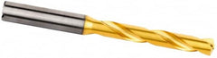 Kennametal - 17.9mm 140° Spiral Flute Solid Carbide Screw Machine Drill Bit - USA Tool & Supply