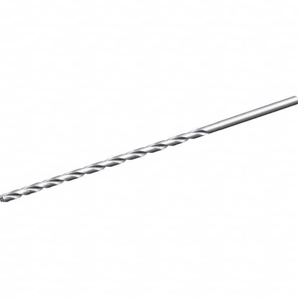 Kennametal - 1/8" 135° 2-Flute Solid Carbide Extra Length Drill Bit - USA Tool & Supply