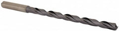 Kennametal - 6.5mm 135° 2-Flute Solid Carbide Extra Length Drill Bit - USA Tool & Supply