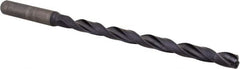 Kennametal - Letter E (1/4") 135° 2-Flute Solid Carbide Extra Length Drill Bit - USA Tool & Supply