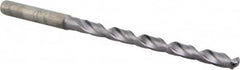 Kennametal - 5.3mm 135° 2-Flute Solid Carbide Extra Length Drill Bit - USA Tool & Supply