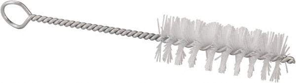 Kennametal - 3/4" Diam Nylon Spiral Brush - Single Spiral, 3/4" Filament Diam - USA Tool & Supply