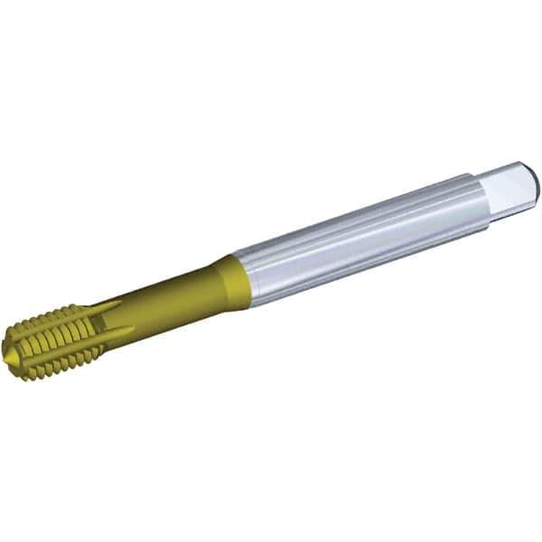 Kennametal - M14x1.50 Metric Fine 6HX Modified Bottoming Thread Forming Tap - Powdered Metal High Speed Steel, Diamond-Like Carbon (DLC) Finish, 100mm OAL, Right Hand Thread, Series T622 - USA Tool & Supply