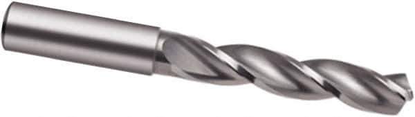 Guhring - 11mm 130° Solid Carbide Jobber Drill - Bright Finish, Right Hand Cut, Spiral Flute, 118mm OAL, Special Type Point - USA Tool & Supply
