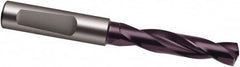 Guhring - 19.5mm 140° Spiral Flute Solid Carbide Screw Machine Drill Bit - USA Tool & Supply