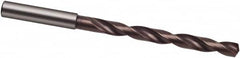 Guhring - 15.5mm 140° Spiral Flute Solid Carbide Taper Length Drill Bit - USA Tool & Supply