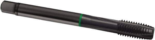 Guhring - 5/8-18 UNF, 3 Flute, Oxide Finish, Cobalt Spiral Point Tap - Plug Chamfer, Right Hand Thread, 100mm OAL, 2B Class of Fit, Series 2885 - Exact Industrial Supply