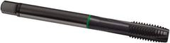 Guhring - 3/4-10 UNC, 4 Flute, Oxide Finish, Cobalt Spiral Point Tap - Plug Chamfer, Right Hand Thread, 125mm OAL, 2B Class of Fit, Series 2883 - Exact Industrial Supply
