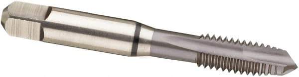 Guhring - 3/8-24 UNF, 3 Flute, MolyGlide Finish, Cobalt Spiral Point Tap - Plug Chamfer, Right Hand Thread, 2.941" OAL, 2B Class of Fit, Series 3968 - Exact Industrial Supply