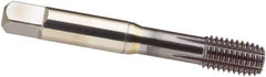 Guhring - 9/16-12 UNC 2BX H10/H11 Thread Limit Modified Bottoming Thread Forming Tap - Cobalt, TiCN Finish, 3.591" OAL, Series 3943 - USA Tool & Supply