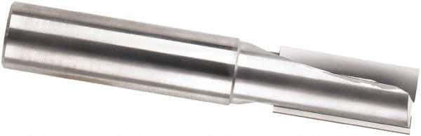 Guhring - 1/2", 1/2" LOC, 1/2" Shank Diam, 3" OAL, 3 Flute, Solid Carbide Square End Mill - Single End, PCD Tipped Finish, Straight Flute, 0° Helix, Centercutting, Right Hand Cut, Right Hand Flute, Series 3870 - USA Tool & Supply