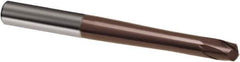 Guhring - 12mm, 10mm LOC, 16mm Shank Diam, 150mm OAL, 2 Flute, Solid Carbide Square End Mill - Single End, TiAlN Finish, Spiral Flute, 30° Helix, Right Hand Cut, Right Hand Flute, Series 3859 - USA Tool & Supply