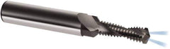 Guhring - M12x1.50 Metric Fine, 0.4134" Cutting Diam, 2 Flute, Solid Carbide Helical Flute Thread Mill - Internal Thread, 31.9mm LOC, 90mm OAL, 14mm Shank Diam - USA Tool & Supply