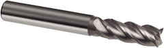 Guhring - 16mm, 32mm LOC, 16mm Shank Diam, 92mm OAL, 4 Flute, Solid Carbide Square End Mill - Single End, Uncoated, Spiral Flute, 40/42° Helix, Centercutting, Right Hand Cut, Right Hand Flute, Series 3202 - USA Tool & Supply