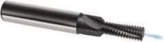 Guhring - M5x0.5 Metric Fine, 0.1575" Cutting Diam, 3 Flute, Solid Carbide Helical Flute Thread Mill - Internal Thread, 10.7mm LOC, 54mm OAL, 6mm Shank Diam - USA Tool & Supply