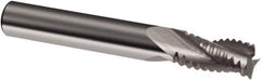 Guhring - 1", 1-3/4" LOC, 1" Shank Diam, 4" OAL, 3 Flute, Solid Carbide Square End Mill - Single End, Uncoated, Spiral Flute, 30° Helix, Right Hand Cut, Right Hand Flute, Series 3884 - USA Tool & Supply