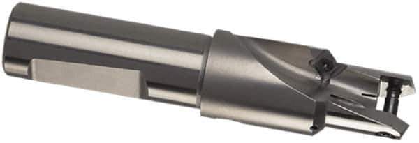 Guhring - 20 to 20.99mm Diam, 1xD, 21.4mm Max Depth, 3/4" Shank Diam, 21.4mm Flute, 106mm OAL, Replaceable Tip Drill - HT 800 WP Insert, 180 Seat Size, Pilot HT 800 WP Toolholder, Series 4105 - USA Tool & Supply