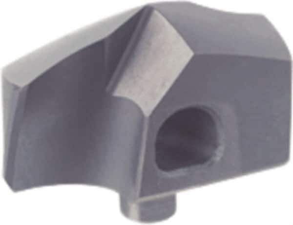 Guhring - Series 4114, 15.1mm Diam Grade K 140° Replaceable Drill Tip - Carbide, Uncoated, 150 Seat Size - USA Tool & Supply