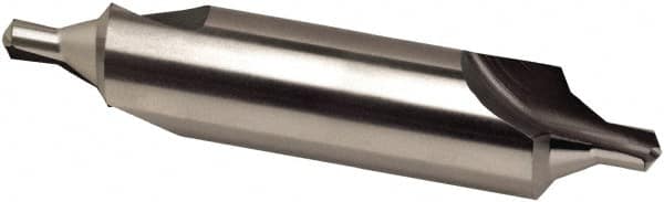 Guhring - Metric Radius Cut 60° Bell Incl Angle High Speed Steel Combo Drill & Countersink - USA Tool & Supply