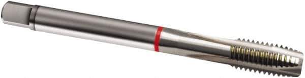 Guhring - M16x1.50 Metric Fine, 3 Flute, Bright Finish, Cobalt Spiral Point Tap - Plug Chamfer, Right Hand Thread, 100mm OAL, 6H Class of Fit, Series 828 - Exact Industrial Supply