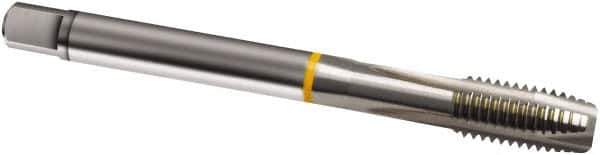 Guhring - M22x1.50 Metric Fine, 4 Flute, Bright Finish, Cobalt Spiral Point Tap - Plug Chamfer, Right Hand Thread, 125mm OAL, 6H Class of Fit, Series 827 - Exact Industrial Supply