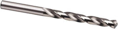 Guhring - 19/64" 118° Solid Carbide Jobber Drill - Bright Finish, Right Hand Cut, Spiral Flute, 117mm OAL, Faceted Point - USA Tool & Supply
